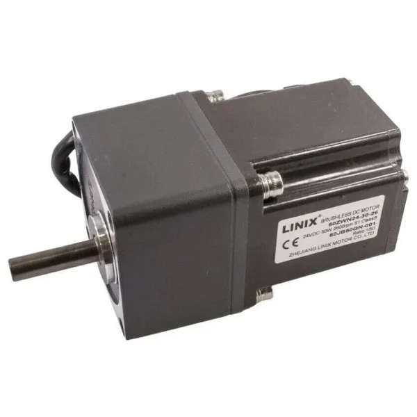 60ZWN24-30-A / 60JB50GN 24V 30W 52RPM Redüktörlü Brushless DC Motor