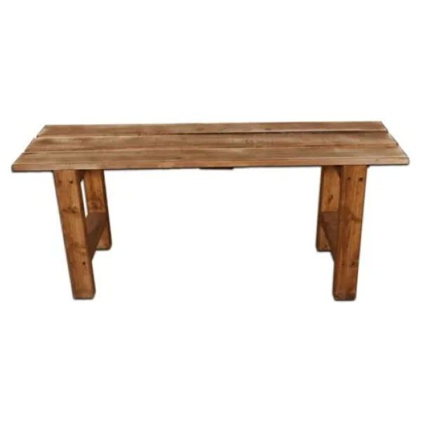 Ahsap Bank Bench Sandalye Mutfak Bank Ceviz 100Cm X 30Cm