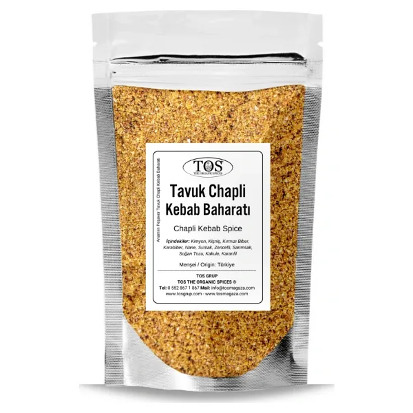 Anam'ın Peşaver Tavuk Chapli Kebab Baharatı 250 gr Anam's Peshawar Chicken Chapli Kebab Spice