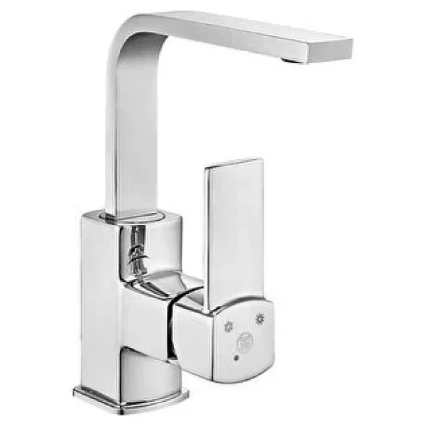 Ar Moni Kuğu Borulu Lavabo Bataryasi Gümüş