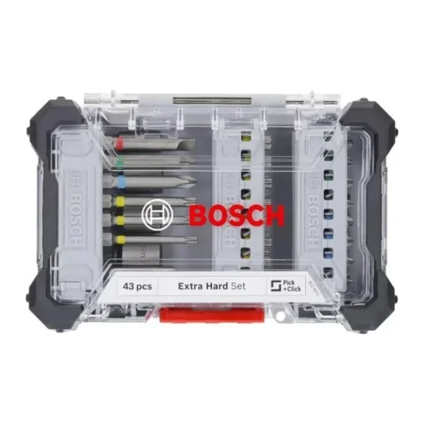 Bosch 2607017164 43 Parça Vidalama Ucu + Lokma Anahtar Seti