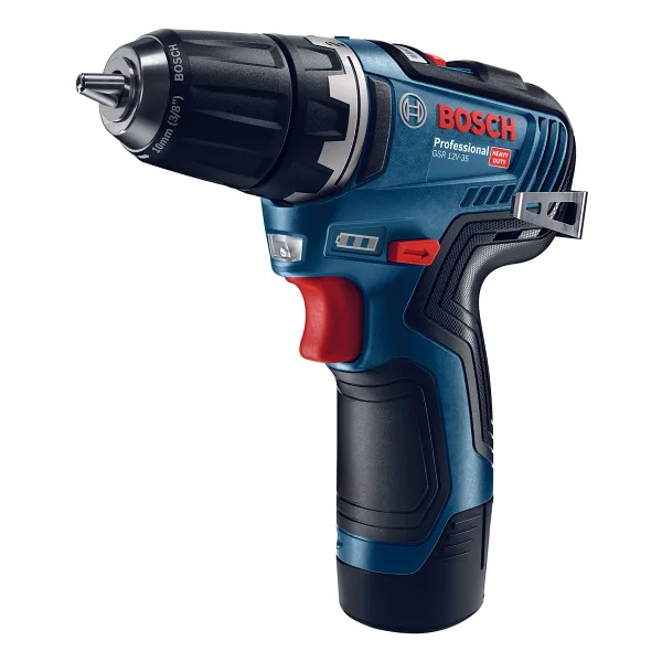 Bosch GSR 12V-35 Çift Akülü 3 Ah Vidalama Makinesi