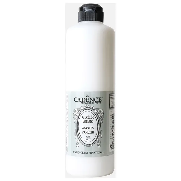 Cadence Su Bazlı Akrilik Vernik Yarı Mat 500 Ml