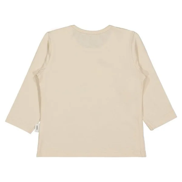 Civil Baby Yıldız Kalp Baskılı 6-18 Ay Sweatshirt - Açık Taş - 18 - 24 Ay