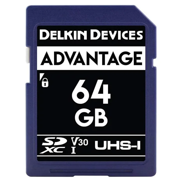 Delkin Devices Advantage 64 GB SDXC Hafıza Kartı