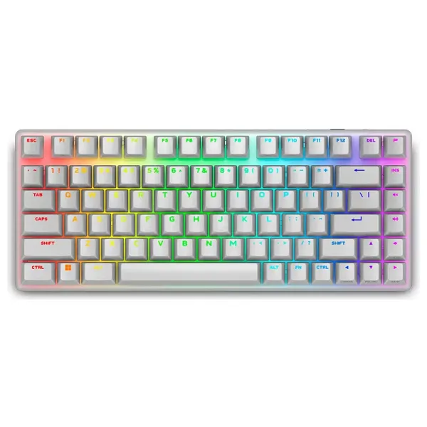 Dell Alienware Pro 545-BBFR Beyaz RGB %75 TKL Linear Switch Kablolu/Kablosuz Mekanik Oyuncu Klavyesi