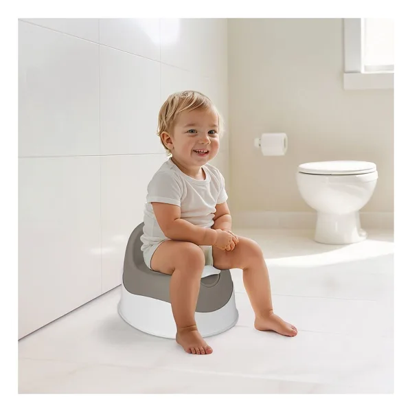 Dolu Nuve Potty 2 si 1 Arada Gri Lazımlık 7564