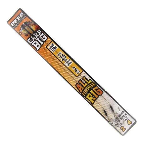 Effe Boili Carp Big Iğneli Hazır Takım 2P Size:2-4