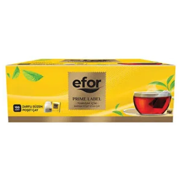 Efor Prime Label 100'lü Bardak Poşet Çay