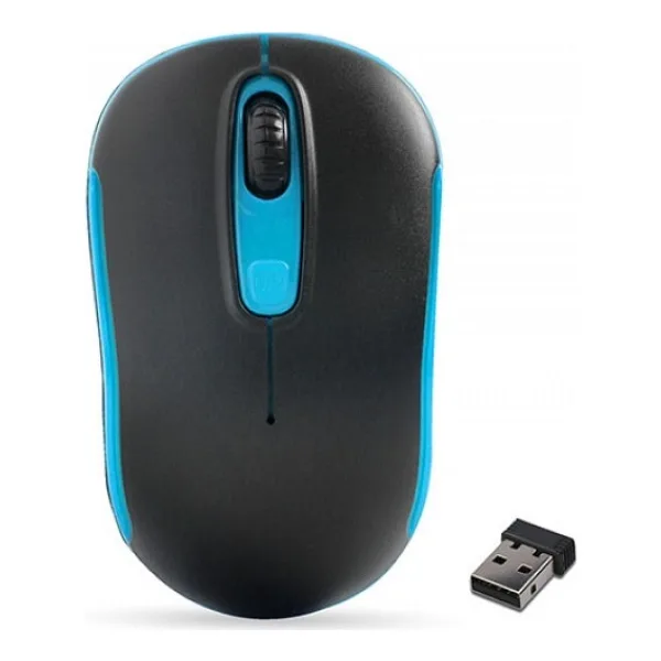 Everest SM-804 Siyah-Mavi Optik Kablosuz Mouse