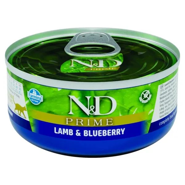 FARMINA ND CAT Prime Cordero CAJA, ambalajı değişebilir, 1 x 70 g