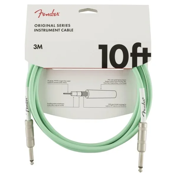 Fender Original Surf Green 3 Metre Kablo