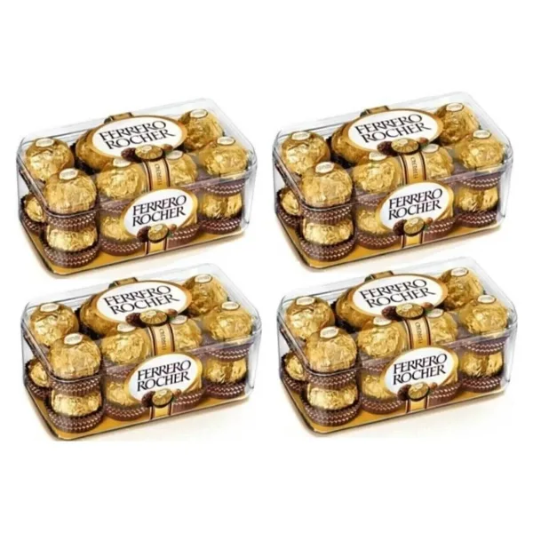 Ferrero Rocher Fındıklı Çikolata Set 4'lü 200 Gr
