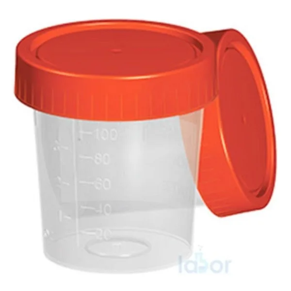 Fıratmed Polipropilen Steril Idrar Numune Kabı 100 ml / 250 Adet