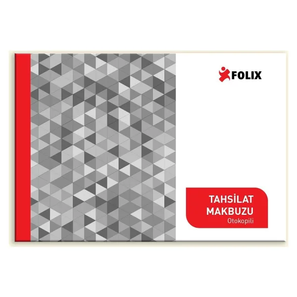 Folix Tahsilat Makbuzu 14x20 2-50 2 Nüsha 50 yp. Otokopili 6 ADET