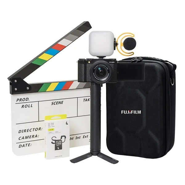Fujifilm X-M5 + 15-45mm Lens Vlogger Kit