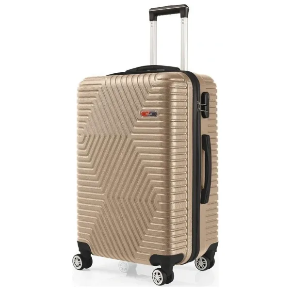 G&d Polo Suitcase Abs Gold Orta Boy Valiz 600.06-O