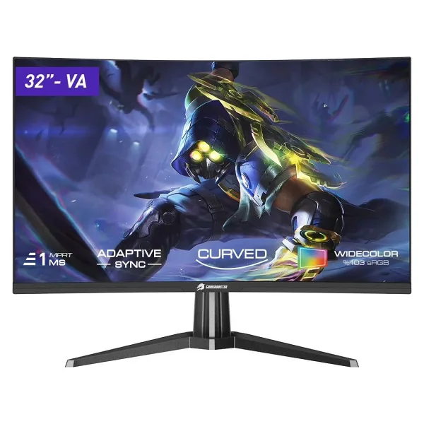 GameBooster GB-3218CF 32" 1 ms Full HD Curved 180 Hz Oyuncu Monitörü