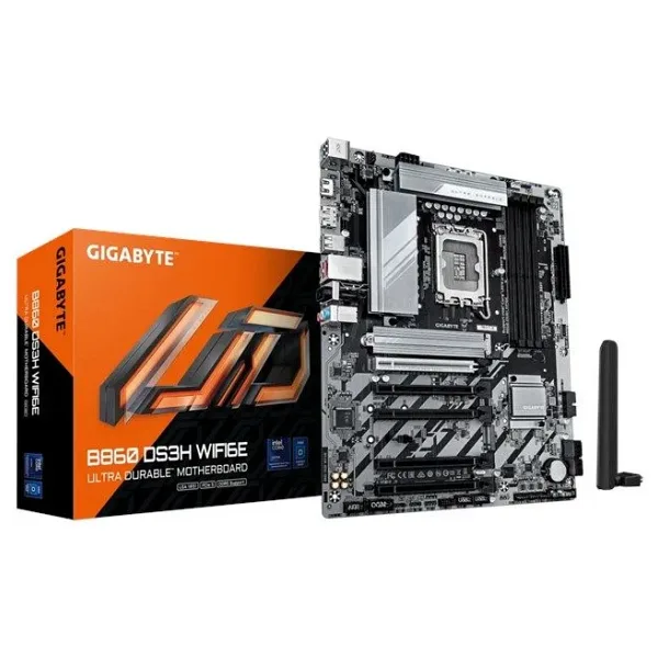GIGABYTE B860-DS3H-WIFI6E 4x DDR5 DP/HDMI 2x M.2 USB3.2 1851P ANAKART