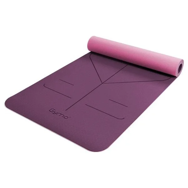 Gymo Hizalamalı 6 mm TPE Yoga Matı