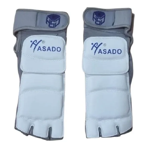 HAŞADO Topuk Destekli Üç Parmaklı Taekwondo Ayaküstü Koruyucu Takım (XL)