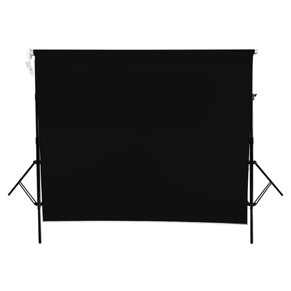 HS STÜDYO TEKNİK SİYAH 160X270 TAŞINABİLİR FON