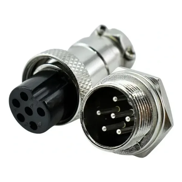 IC-261M 12mm Mayk Dişi Şase 6P Konnektör