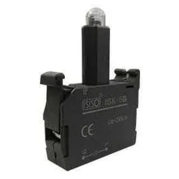 ISK-3M 220V Buton Işık Kontağı - Yeşil