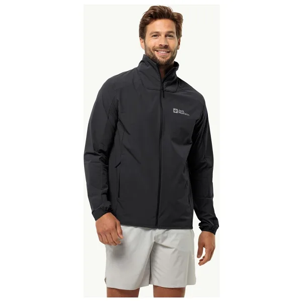 Jack Wolfskin Prelight 1307881-6000 Siyah Erkek Softshell Mont