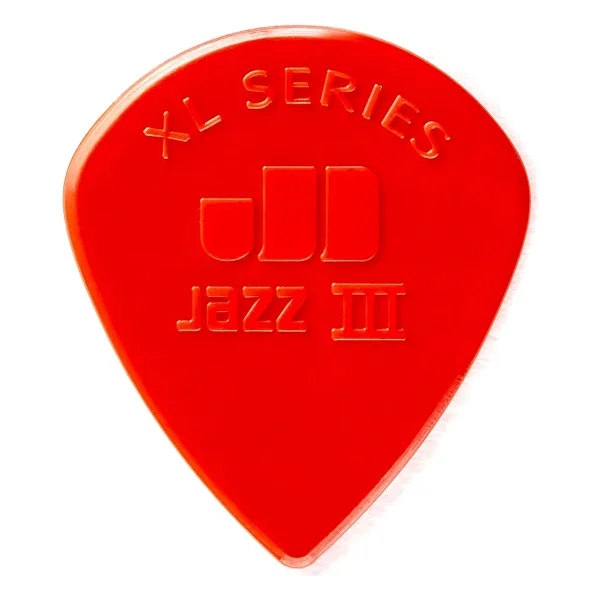 Jim Dunlop 47PXLN Nylon Jazz III XL 6'lı Paket Pena (Kırmızı)