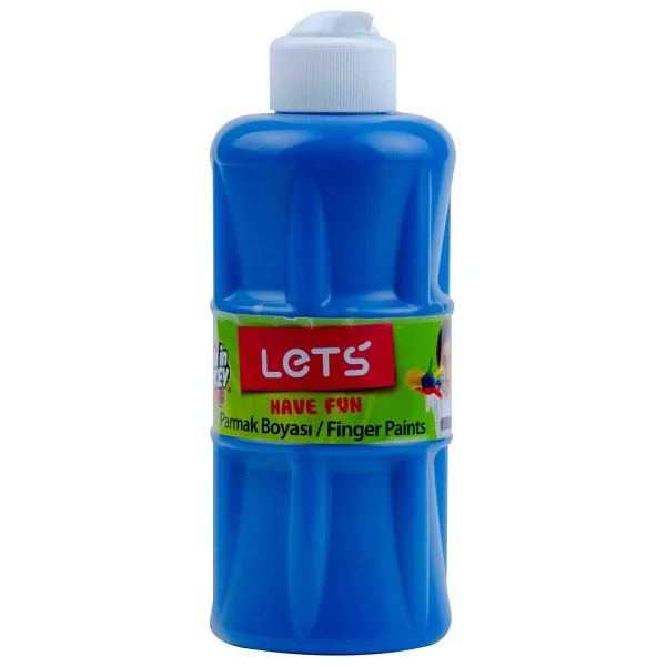 Lets 250 ml Parmak Boyası Mavi