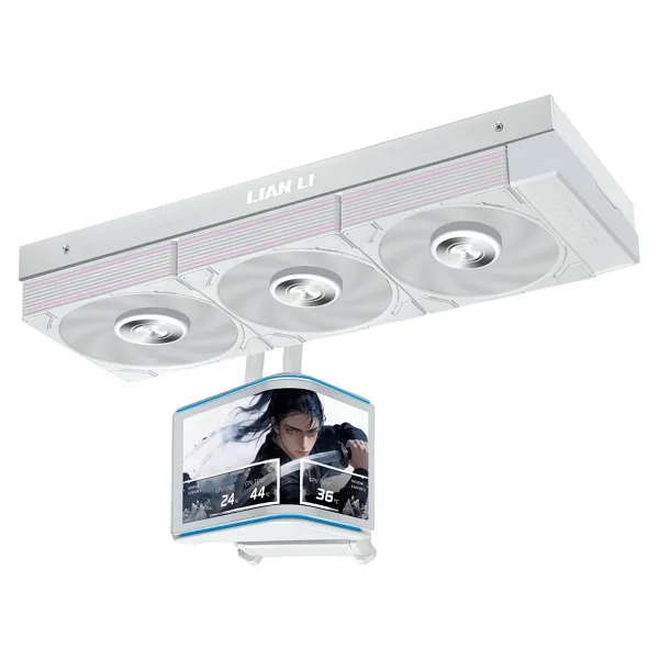Lian Li HydroShift II OLED Curved 360P28 G89.GHS2OLDC36PW.00 360 mm Beyaz İşlemci Sıvı Soğutucu