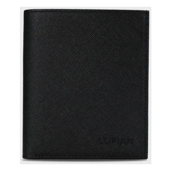 Lufian Hugo 103/3 Erkek Deri Cuzdan Siyah