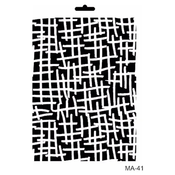 MIX MEDİA STENCIL MA SERİSİ MA41 21X29