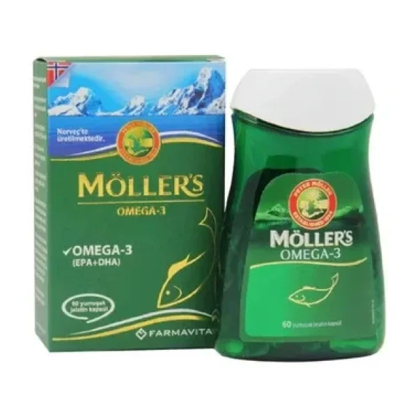 Möllers Omega 3 Balık Yağı 60 Kapsül