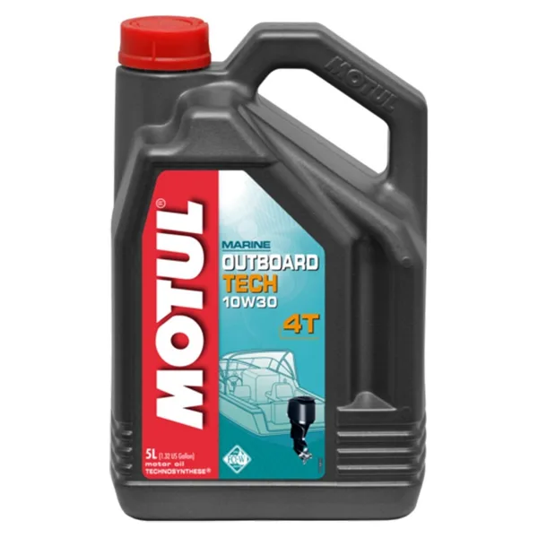 Motul Marine Outboard Tech 10W-30 4T 5 lt Tekne Motor Yağı