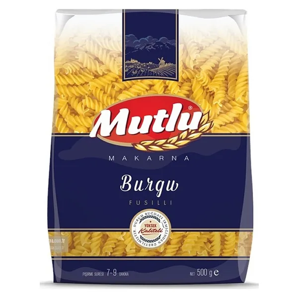 Mutlu Burgu Makarna 500 gr
