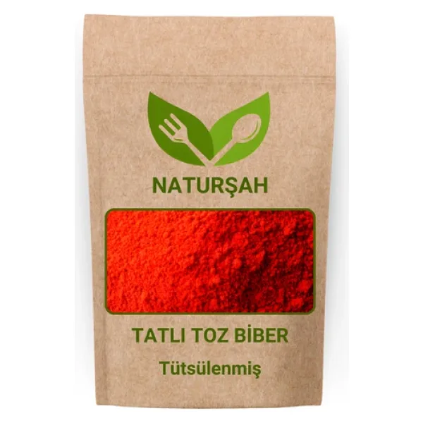 Naturşah Tütsülenmiş Tatlı Toz Biber 500 gr