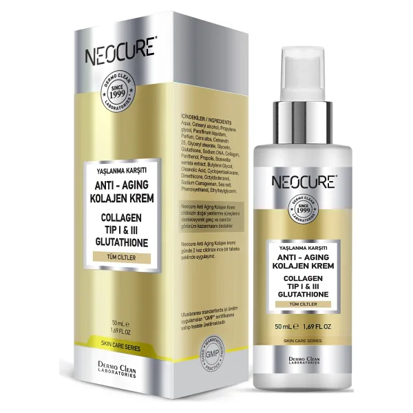 Neo Cure Anti Aging Kolajen Krem 50 ml