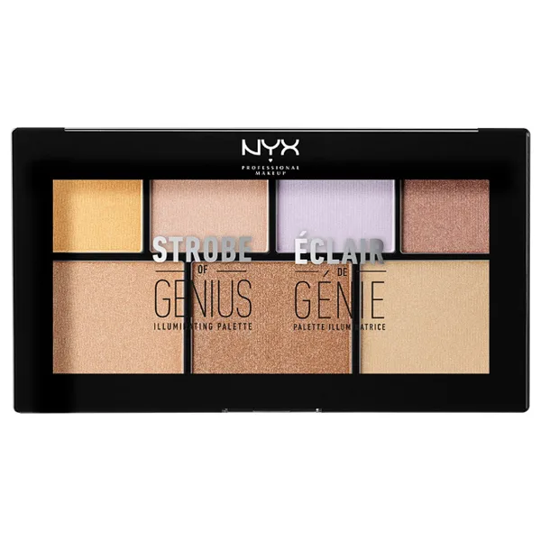 Nyx Strobe Genius Illuminating Highlighter Palette Stgp01