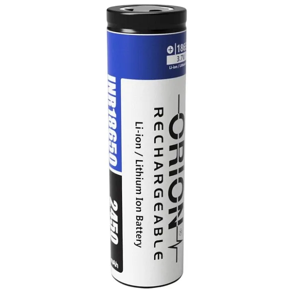 Orion 18650P 3.7V 2450 mAh 5C Şarj Edilebilir Li-ion Pil