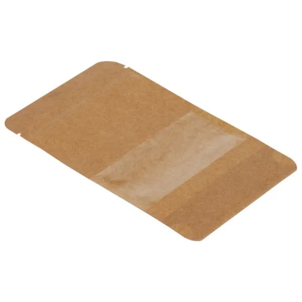 Packanya 8,5x14,5x2,5 Cm-100 Adet Kraft Dar Pencereli Doypack