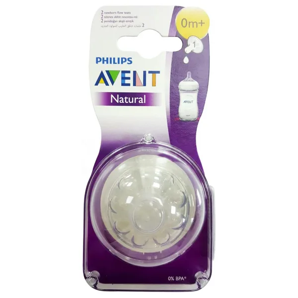 Philips Avent SCF651/27 Natural Yenidoğan 0 Ay+ 2'li Biberon Emziği