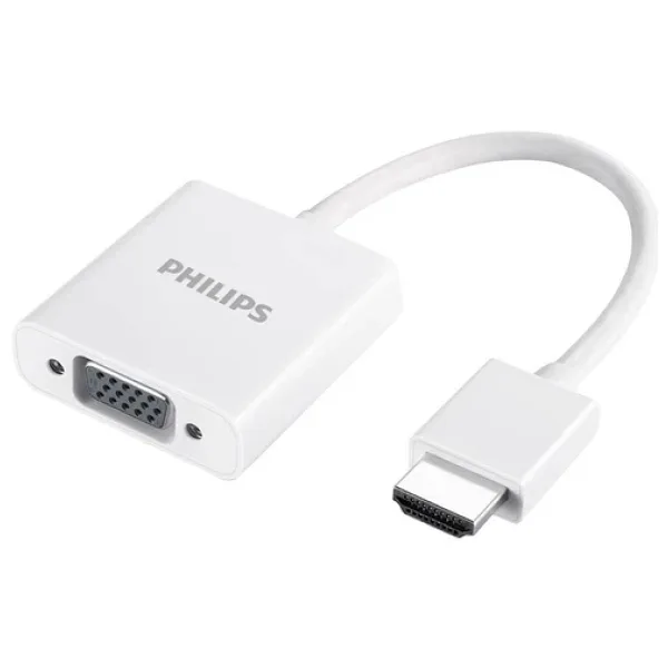 Philips Hdmı To Vga Laptop Pc Monitör Görüntü Converter Çevirici Hdmi Çıkışını Vga Girişine Çevirici Dönüştürücü
