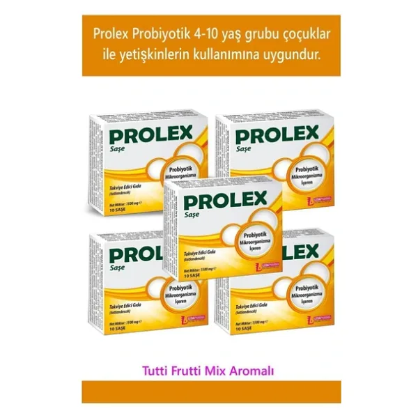 Prolex Probiyotik 10 Saşe 5 Adet