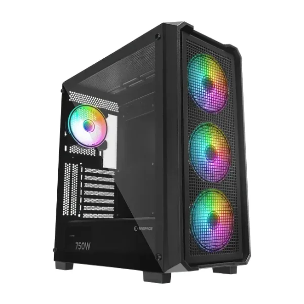 Rampage X-Chain RGB Fanlı 750 W ATX Oyuncu Kasası