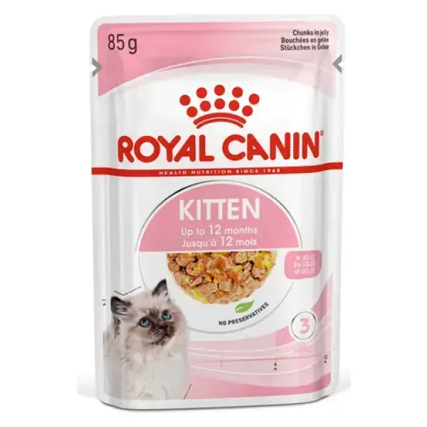 Royal Canin Kitten Jelly 85 gr Yavru Kedi Yaş Maması