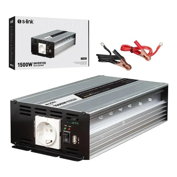 S-lınk Sl-1500w 1500w Dc12v-ac230v Inverter-48607