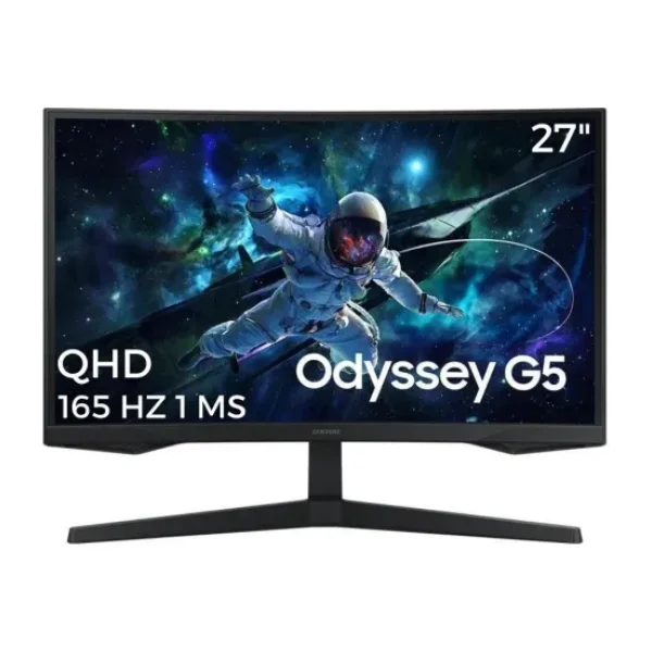 Samsung Odyssey G5 G55C LS27CG552EUXUF 27" 1 ms 2K Curved 165 Hz Oyuncu Monitörü