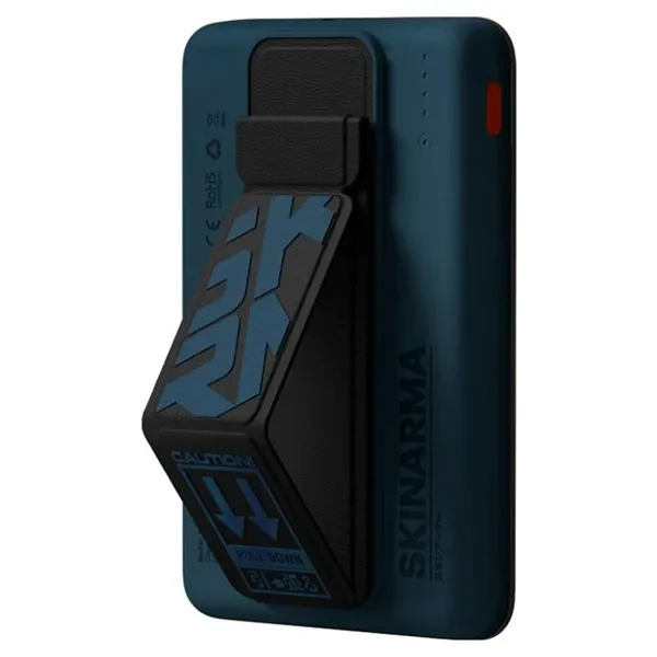 Skinarma Spunk Mavi 5000 mAh Hızlı Şarj MagSafe Powerbank